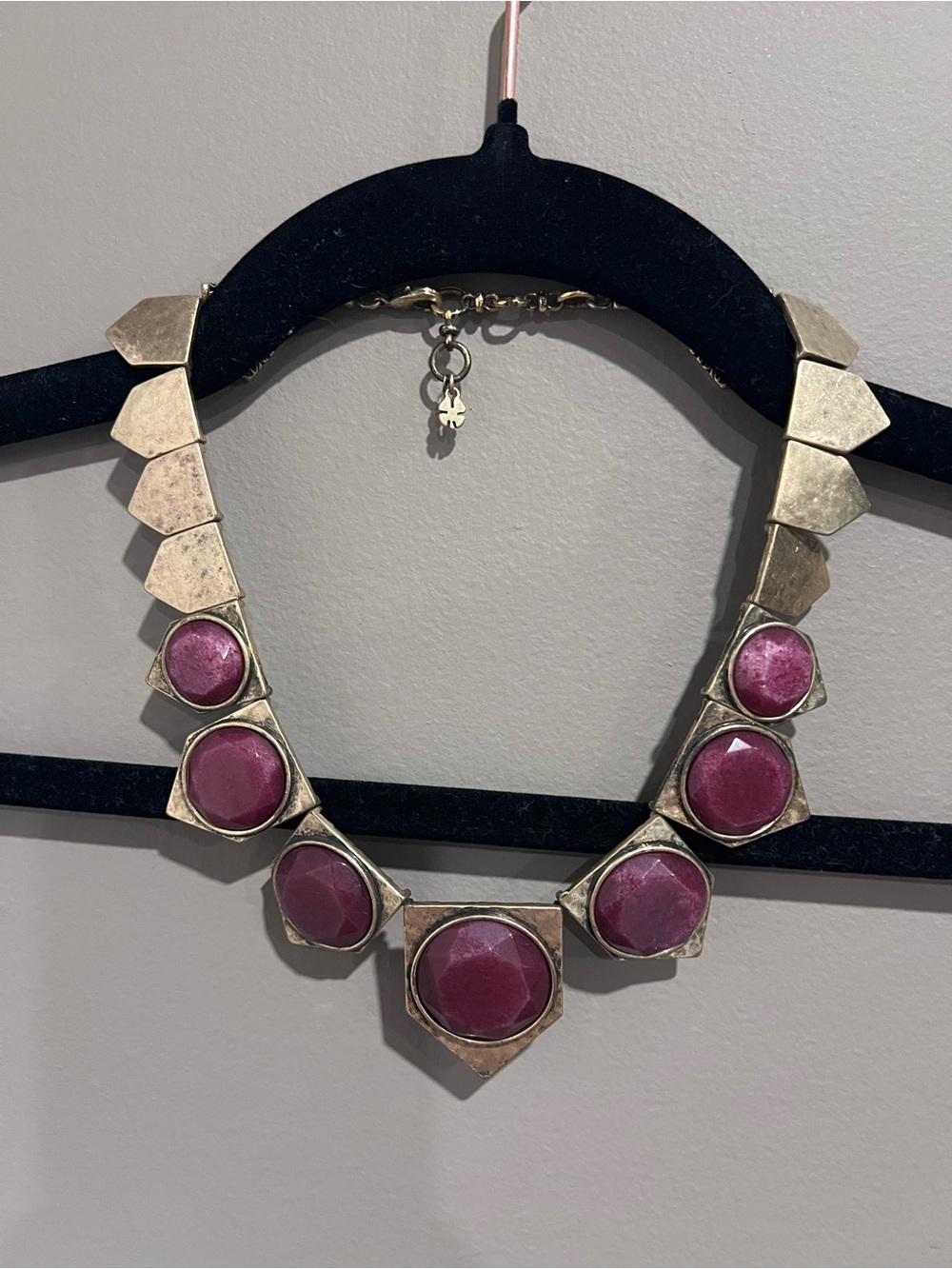 Lucky Brand Women’s Statement Necklace with Gem Accents